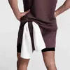 XISHA 2022 Mens Gym Shorts 2 In 1 Running Sport Men Sportswear Man Fitness Workout Basketball Sweatpants Jogging Pants Y220506