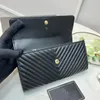 Moda portfel Portfel Kobiet typu serca Długie damskie torebkę skórzana skóra klasyczny styl Clutch C Purple Duża kapciowa do telefonu 2955 2958 z pudełkiem