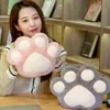 cm süßes Katzenbein warme Hände Kissen mit Löchern bunt weiß rosa grau braun Tier für Winter Weihnachtsgeschenk J220704