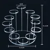 Outros Bakeware Round Cupcake Stand Acrílico Display Para Jóias Bolo Sobremesa Rack Partido Casamento Bebê Chuveiro Decoração Titular