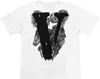 Duża koszulka VIP Hip Hop T-shirt bawełniana okrągła szyja Krótka koszulka Top Mężczyźni Kobiety
