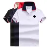 Designer polos shirt Men Fashion Floral Casual Classic Solid Cotton Collar With Embroidery Snake Bees Streetwear polo TSHIRTS7380772