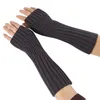 Pięć palców Rękawiczki podgrzewacze ramię Goth Kawaii bez palca kostki