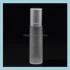 Packing Bottles Office School Business Industrial Matting Glass Roll On 10Ml Empty Fragrance Per Essentia Ddc