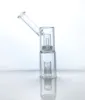 bong Grande narghilè in vetro hydratube vapexhale con 1 gabbia per uccelli perc per evaporatore per creare vapore liscio e ricco gb314b Aeratore con base