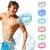 Magnetische weiche Silikon Sommer See Spielzeug Strand Kampf Spiele Outdoor gefüllte Wasserbälle Sport wiederverwendbarer Wasserballon