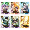 Genuine Anime Figures Cards Uzumaki Collectible Bronzing Barrage Flash Card Table Toys Gifts For Children 220808