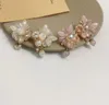 Stud European Luxury Champagne Gemstone Earrings Women39s Light Tea Crystal Highend EarringsStud9141815
