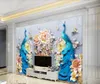 Niestandardowy styl europejski tapeta 3D Mural Piękna sceneria malowanie sypialni salon dekoracja tapety na ścianach