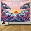 Boho Decor Tapestry Mandala Mur suspendu yoga psychédélique jet de plage tapis hippie tapis maison trippy j220804