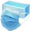 ABD stok 24 saat koruyucu siyah mavi tek kullanımlık yüz maske paketi 50pcs 2000 carton erkekler için kadınlar F0530A2