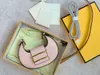 Dames luxe lune Croissant cuir sacs à bandoulière en cuir couleur bonbon boucle en métal sac diagonal mode polyvalent métal lettre Portable portefeuille
