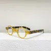 Tart James Optik Gözlükler Unisex Retro Style Anti-Blue Hafif Lens Plakası Yuvarlak Çerçeve Kutu ile Tam Çerçeve