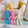 Cute per capelli ricci confortanti peluche per peluche bambola lunghe orecchie da sonno per bambini bambola dhl3704584