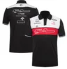 Ny F1 Formel One Team Polo Shirt Summer Lapel Short Sleeve