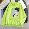 Herrtr￶jor m￤n tr￶jor janpanese anime rin okumura bl￥ exorcist hoodie tecknad tryck hoody m￤n kvinnor unisex ￶verdimensionerad