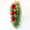 Flores decorativas Wreaths Wreaths Artificial Christmas Ornamentos de grinaldas Aniversário de pingente para meninos meninas Indoor Outdoor 23 '' DeCors de Natal a