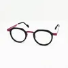 ANNE VALENTIN FOREVER okulary optyczne dla Unisex w stylu Retro anty-niebieskie światło płytka obiektywu owalna pełna ramka z pudełkiem