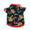 Dog Apparel 30 Styles XS-L Puppy Fleece Sweater Halloween Christmas Pattern Winter Warm Clothes for Cat Kitten Chihuahua