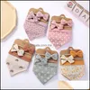 Akcesoria do włosów 3PCS/SET BABE BABY BIBS Cute Bow