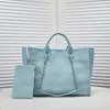 Shopping bag beach vacation Handbag Shoulder Bag armpit fashion women039s handbag canvas designer bag8619277