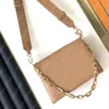 Tasarımcı çanta coussin Omuz Çantası zincir çanta Kadın çanta taupe kabartmalı crossbody Saffiano lüks Küçük parlak deri Kız kabarık Çanta erkek Çanta dicky0750