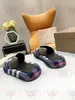 2022 Luxusdesign Damen Plaid Hausschuhe Slides Hochwertige Markensandalen Strand Hausschuhe Fischerschuhe Größe 35-41 mit Box Elegant