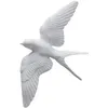 Nordic Creative White Resin Bird Figurines Woondecoratie Kunst Ambachten Voor Woonkamer Planken Bruiloft Ornamenten 220329