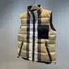 Designer luxe heren dames donsvest klassiek geruit Canada noord winterjas dikker man vrouw kleding warm houden winddicht unisex omkeerbare kleding S-XXL