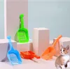 Cat verzorging plastic huisdier fecale reiniging schoppen multi -kleuren met handgreep katten nest schop duurzaam dikker huisdieren benodigdheden sn6621