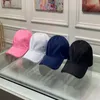 Luxe designer honkbal cap voor mannen dames unisex hoeden klassiek omgekeerd driehoek metaallogo gemonteerd buitensport eenvoudig casual 2206153xq