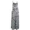 Summer Maxi Long Dress Fashion Women Sexy Boho Basive Striped Sleveles Style plażowy pasek Sundress Vestidos dla kobiet Bigsweety 220630