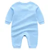 New Style Newborn Baby Rompers Cotton Infant Boys Girls Clothing Set Luxury Letter Long Sleeve Jumpsuits Cute Kids Baby Clothes