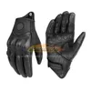 4 couleurs Gants de moto respirants noir blanc Racing Moto en cuir véritable blanc Vélo Route Racing Team Gant hommes été hiver Cyclisme Escalade Gants