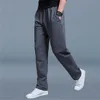 Designer Men Autumn Summer Sports Running Pants Pockets Training Elastic Waist Jogging Casual Trousers Sweatpants Solid Fitness