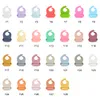 Silicone Waterproof Bibs Baby utensils Food Grade Plate Suction Bowl Kids Tableware Bib Safe material clean and easy to wash WLL42