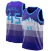 45 Donovan Utahs Jazzs Mitchell Basketball Jerseys 27 Rudy 12 John 32 Karl Stockton Gobert Malone 1996 1997 Jersey