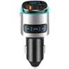 Bluetooth 5.0 FM Transmitter In-Car Kit Adapter Music Player Easily Installation LED Backlit Radio Personal Car Elements BC41