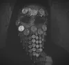 Женские маскируемые маски сцены косплей Dance Dance Jewelry Coil Veil вечеринка Bauta Facemask Halloween Рождественский танец аксессуары золотые серебристые