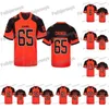 MCEOTHR 2019 B.C. 65 Sukh Chungh 11 Odell Willis T.J. Lee 61 Joel Figueroa Aaron Grymes Bryan Burnham Mike Reill Football Jersey