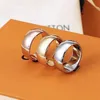 High quality designer stainless steel Band Rings fashion jewelry men's casual vintage ring ladies gift309e