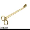 Stainless Steel Snuffers Candle Wick Trimmer Rose Gold Candle Scissors Cutter Candle Wick Trimmer Oil Lamp Trim scissor Cutter sxmy20