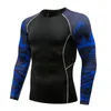 Men's T Shirts Men's T-Shirts 2022 Quick Dry Rash Guard Shirt Long Sleeve Compression Sport Men Fitness Top Training Workout Jersey