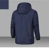 Men's Mountaineering Coat Man's Fashion Winter Outdoor Jacket Light Jackets Zipper Waterproof Jacket Hooded Coats H12