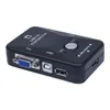 All-in-One-Mini-KVM-Handschaltbox-Adapter mit 2 Anschlüssen und USB-Anschluss