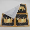 Party Decoration 100PCS Napkins Decorative Crown Patterns Paper Beverage Decorations