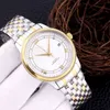 Onega Watches Wristwatch Luxury Designer European European OMG316 Calendar Men 's Business Machinery Watch와 함께 정밀 스틸 스위스 운동