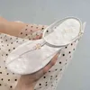 Slippers Flip Flops Women Flat Shoes Luxury Embroidery Beach Sandals Slides Summer Fashion Clip Toe Slippers 220525