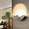 Chinois moderne simple 5W LED LAMBRE LAME EL lamp Creative Bedside Office Bra Asle Asle Decorative Wall Sconce 220705