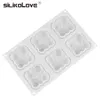 SILIKOLOVE 3D Bubble Cloud Mousse Cake Mold Silicone Pastry Molds for Baking French Sweets and Bakery Accessory Bakeware 220601